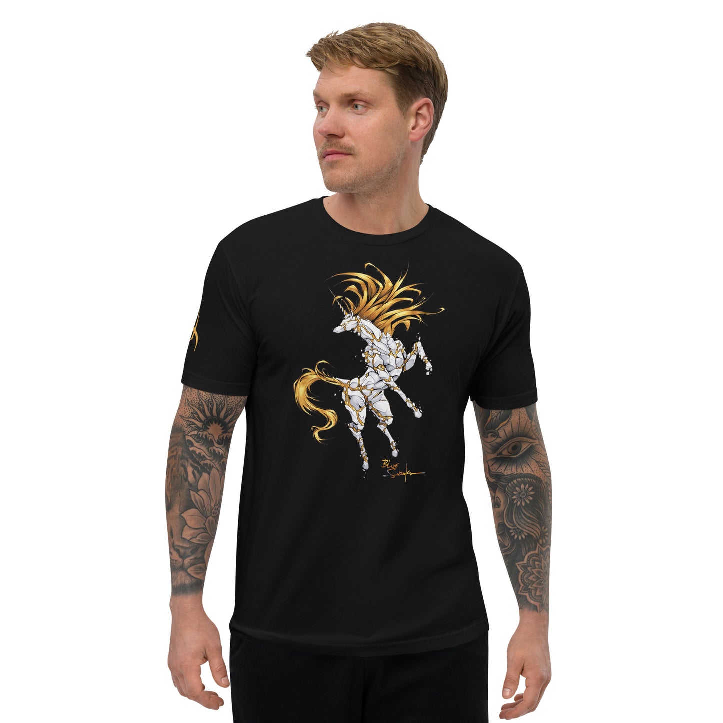 Porcelain Unicorn /Short sleeve t-shirt