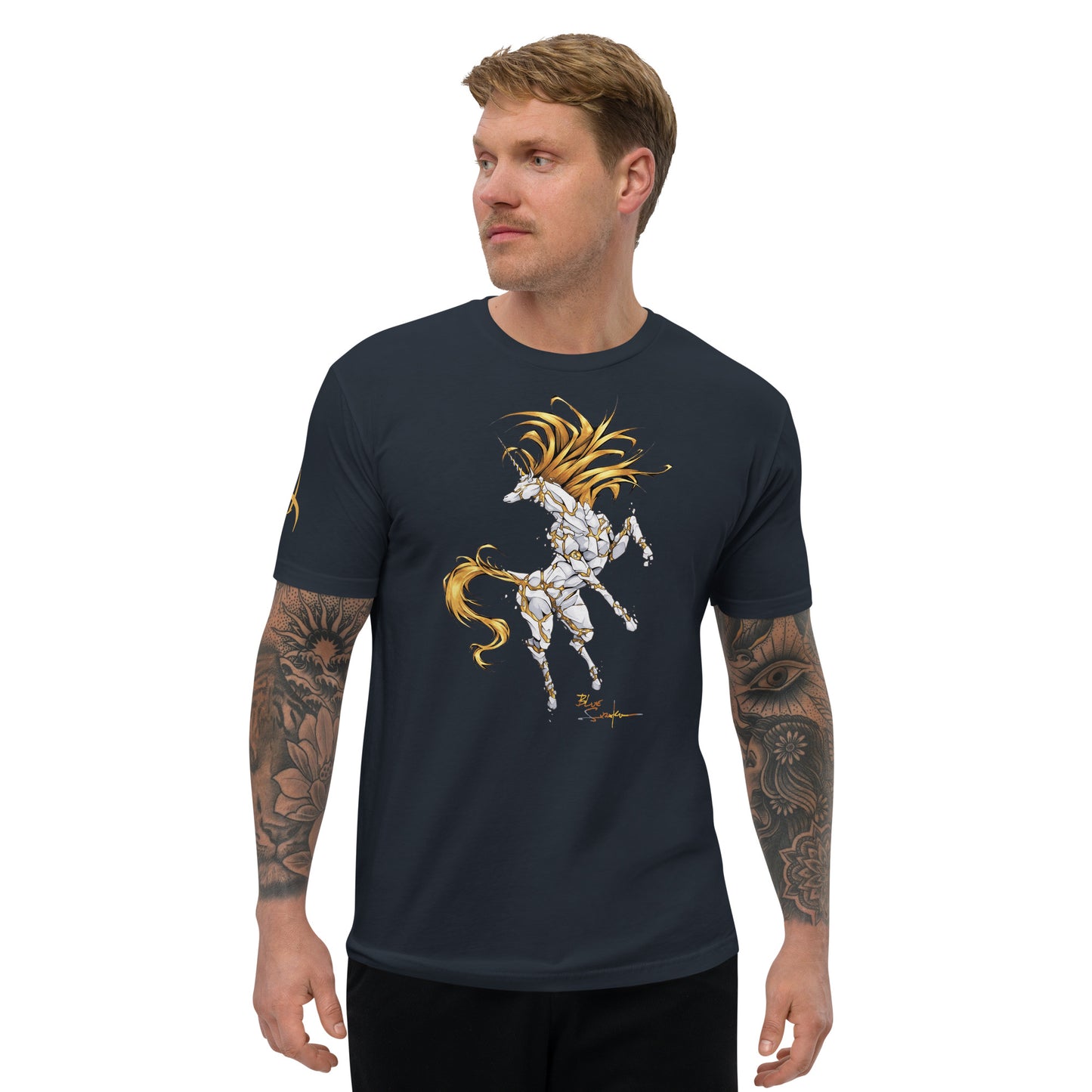 Porcelain Unicorn /Short sleeve t-shirt