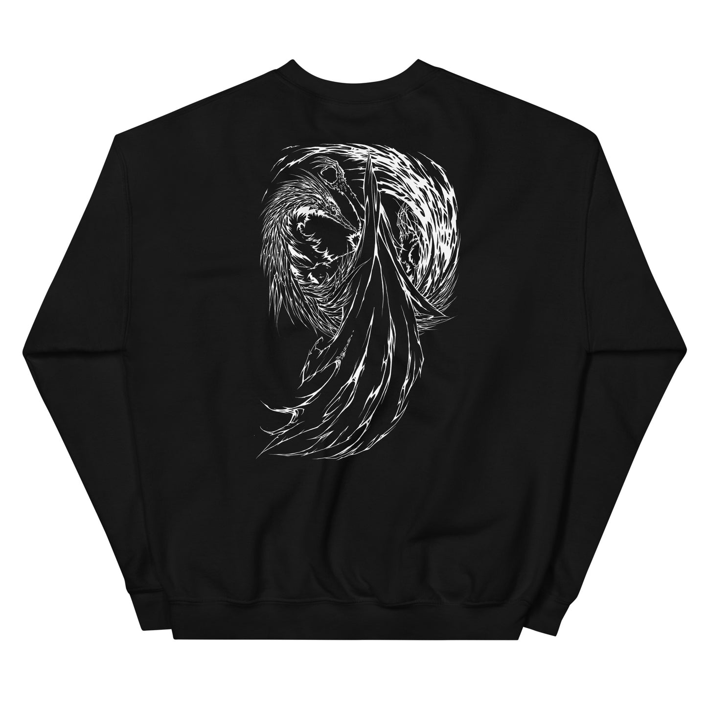 Hoodie 'Black and White'' Dragon Danseur des Sables