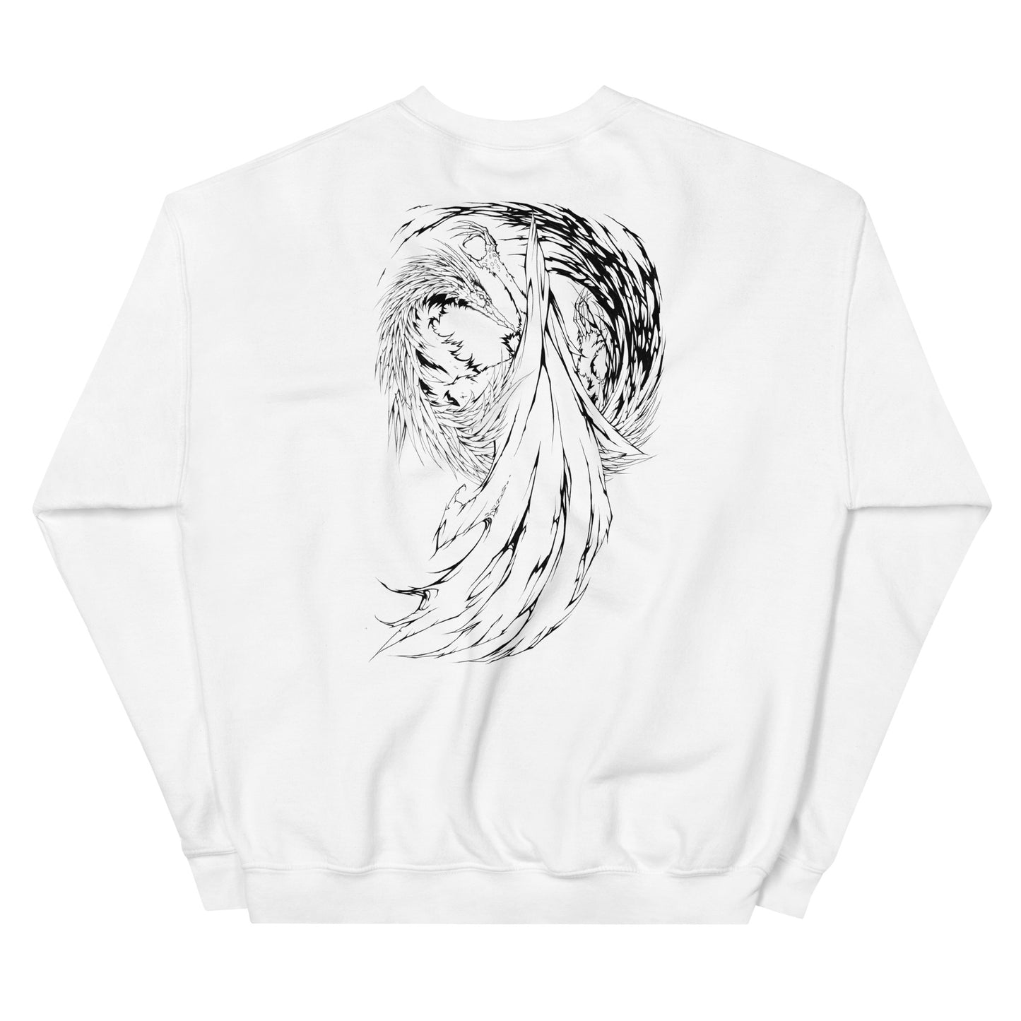 Hoodie ''Black and White'' Dragon Danseur des Sables