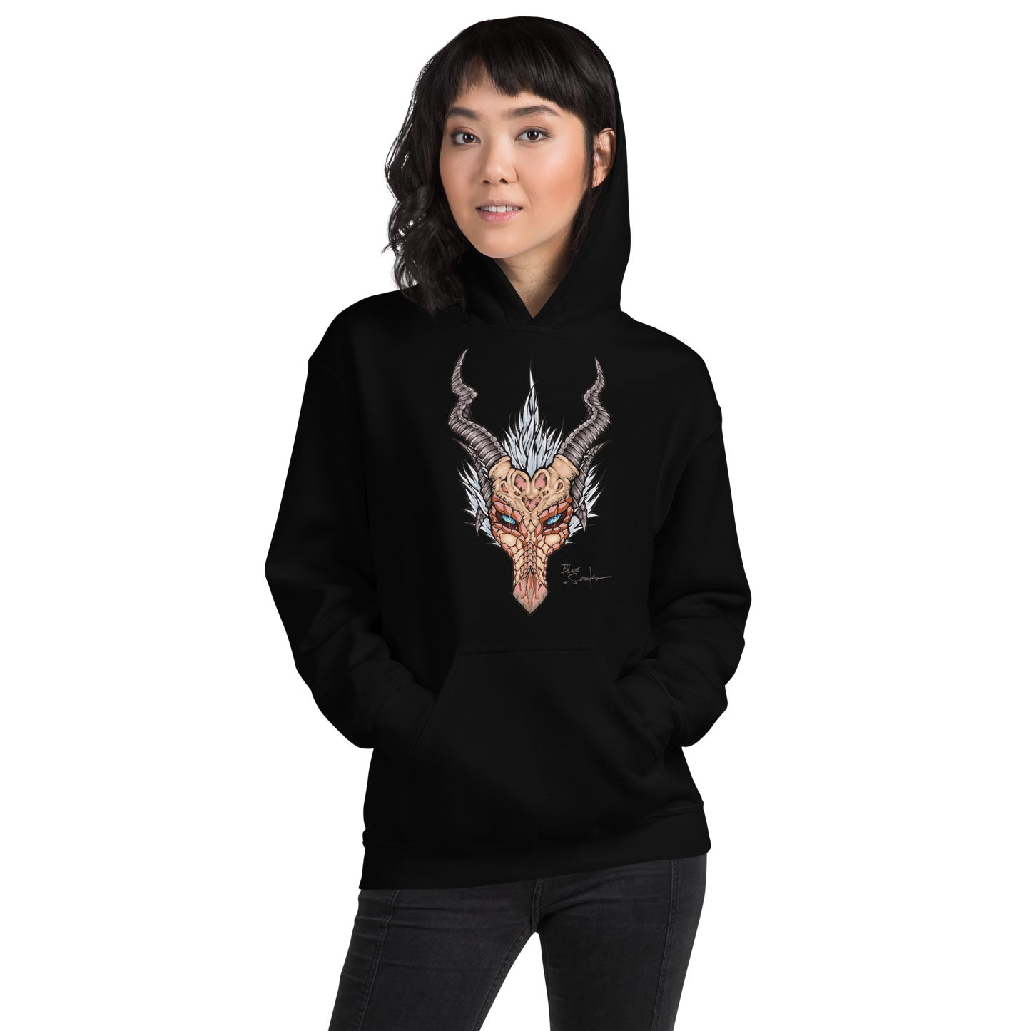 Millennial Dragon Head /Hoodie