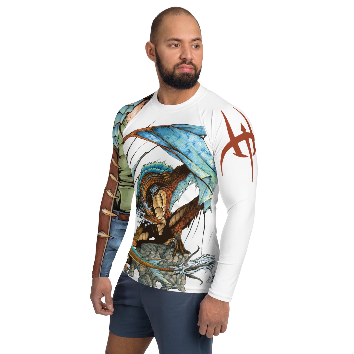 Millennial Dragon /Long sleeve sport t-shirt