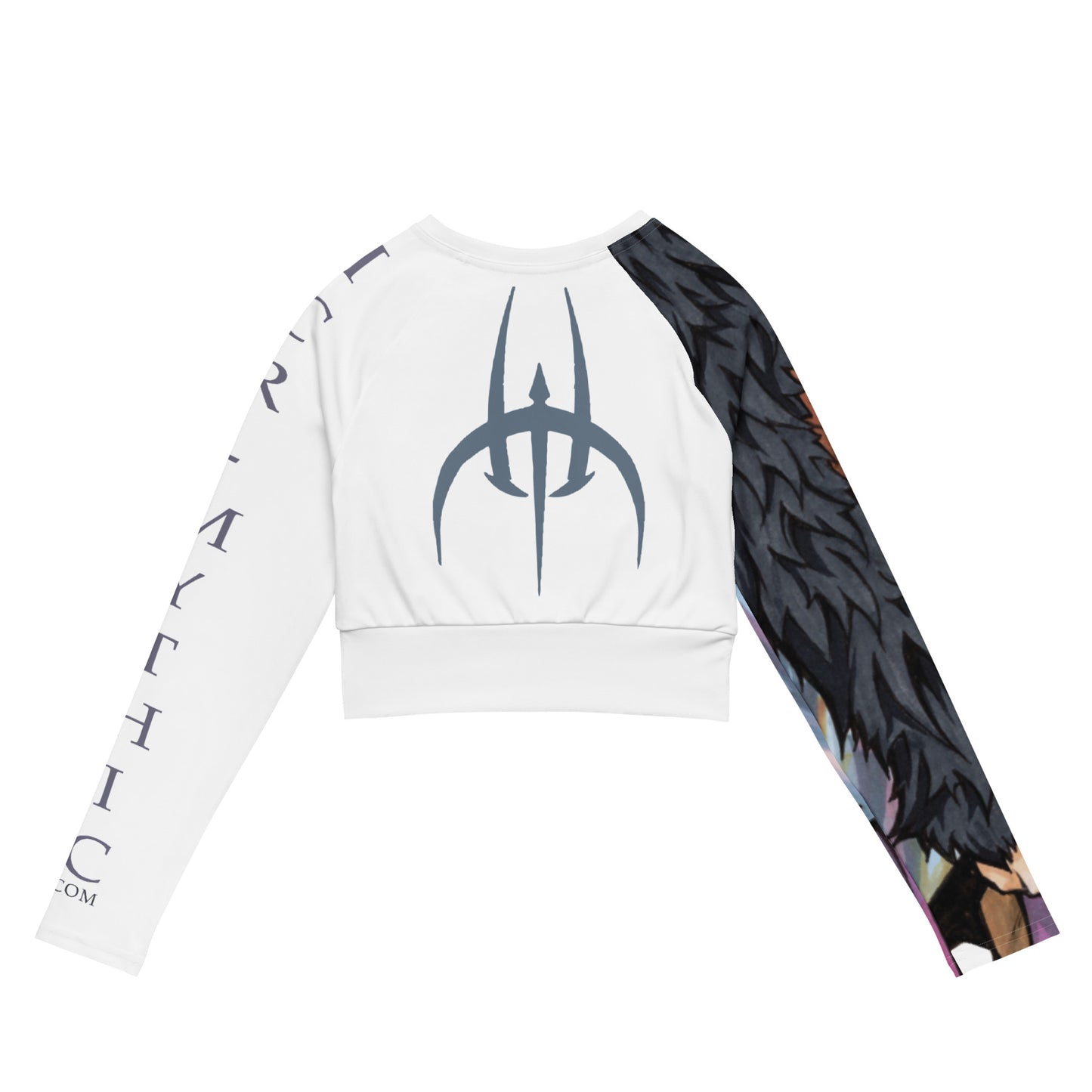 Avatars Collection /Long Sleeve Sports Crop Top