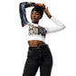 Avatars Collection /Long Sleeve Sports Crop Top