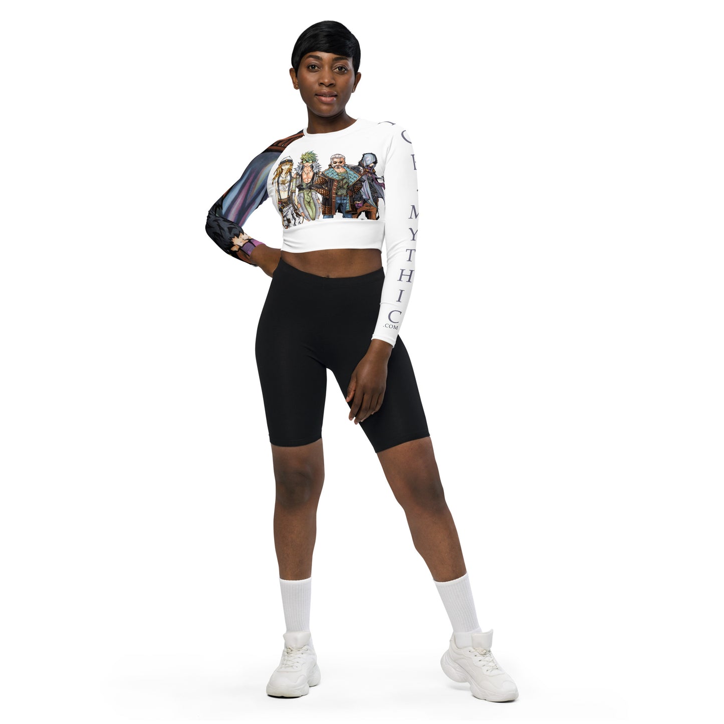 Collection d'Avatars /Haut crop top sport manches longues