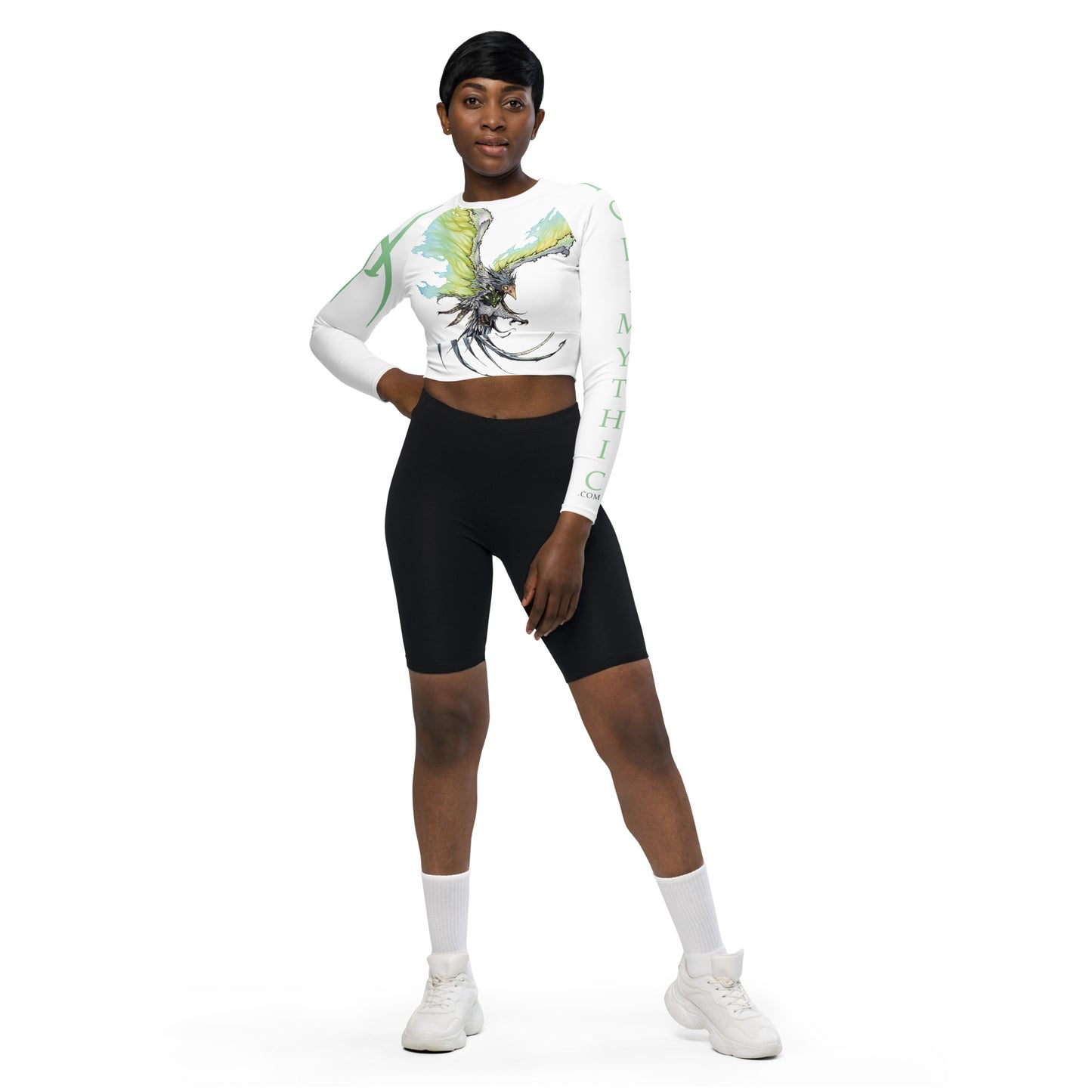 Phénix Boréal /Long sleeve sports crop top