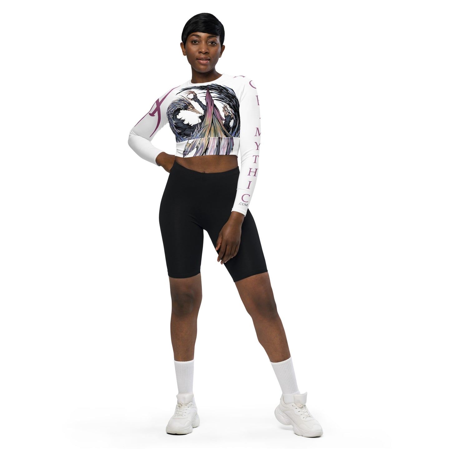 Dragon danseur des sables /Haut crop top sport