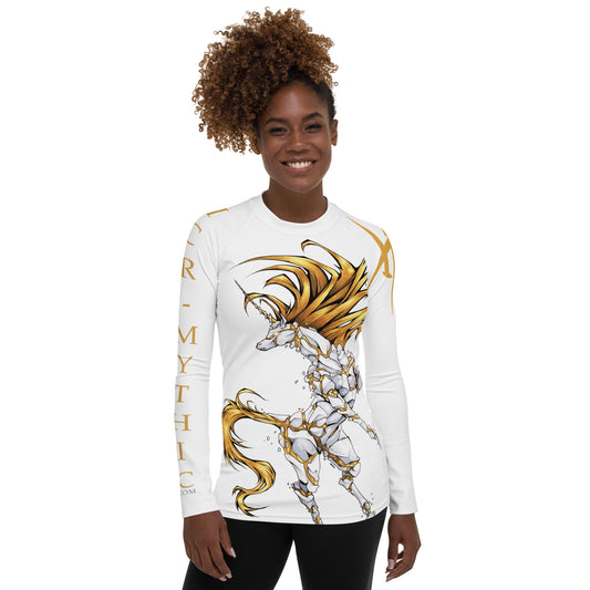 Licorne Porcelaine / T-shirt sport manches longues