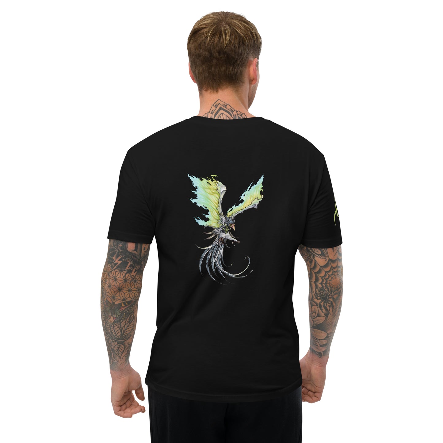 Avatar Auror and the Boreal Phoenix on the back /Short sleeve t-shirt