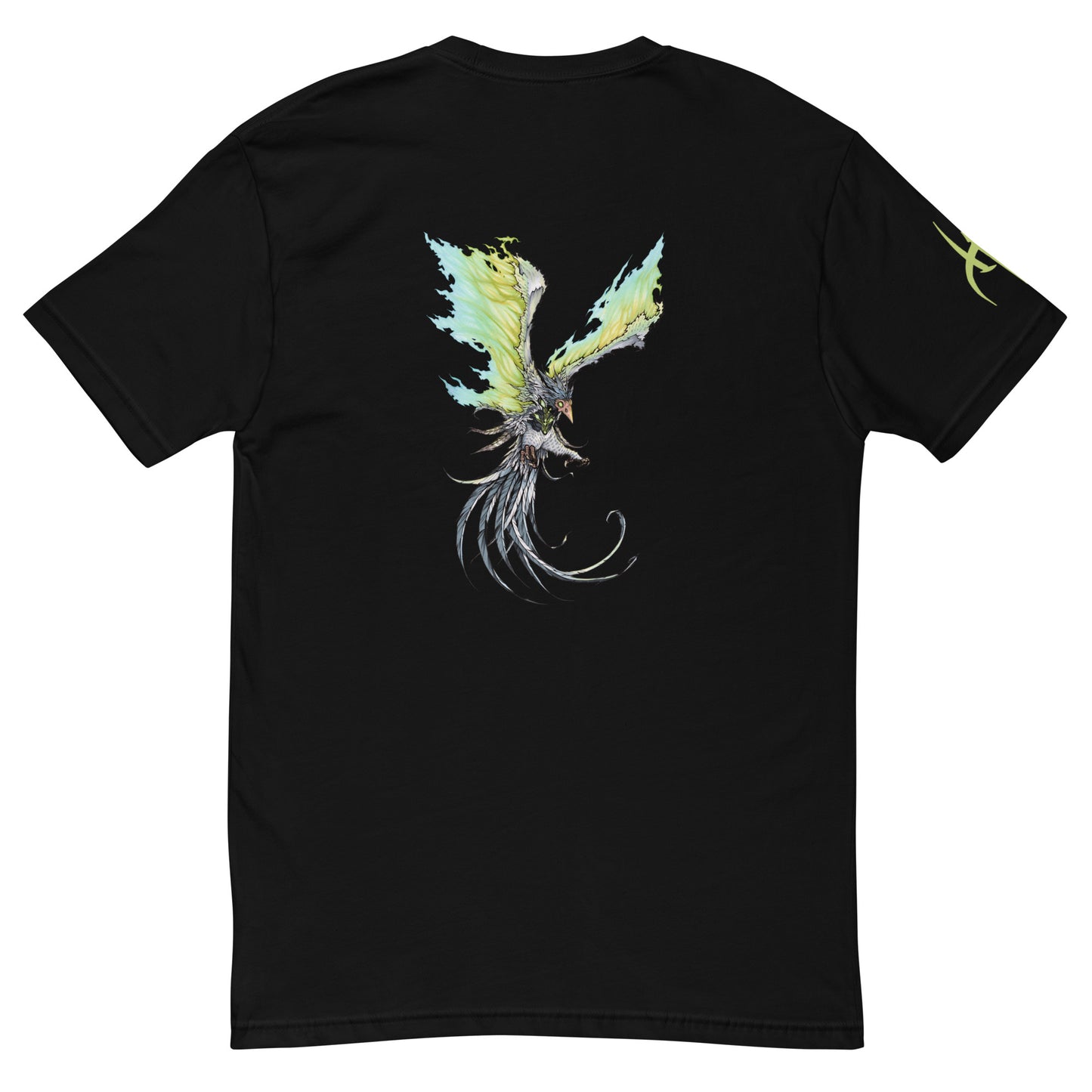 Avatar Auror and the Boreal Phoenix on the back /Short sleeve t-shirt