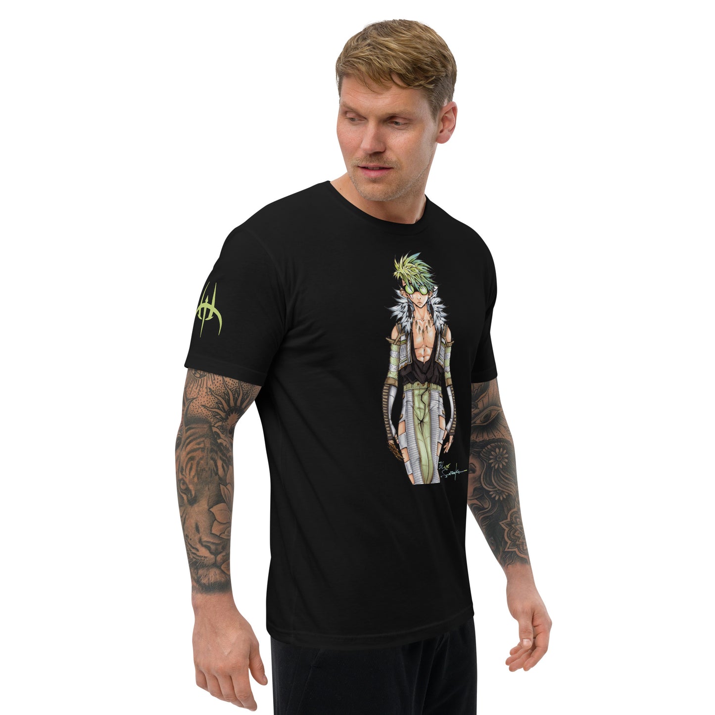 Avatar Auror and the Boreal Phoenix on the back /Short sleeve t-shirt