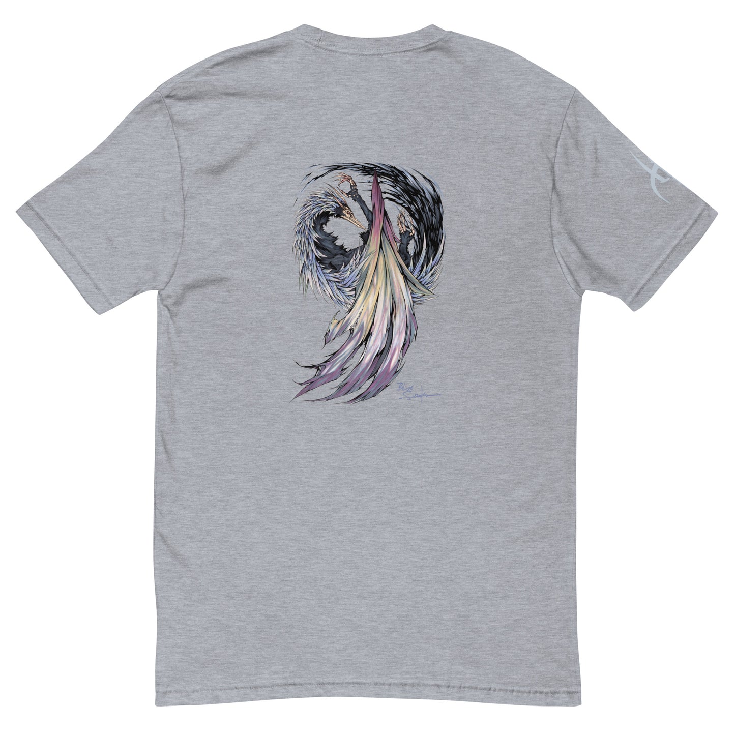 Avatar Shano and the Sand Dancing Dragon on the back /Short sleeve t-shirt