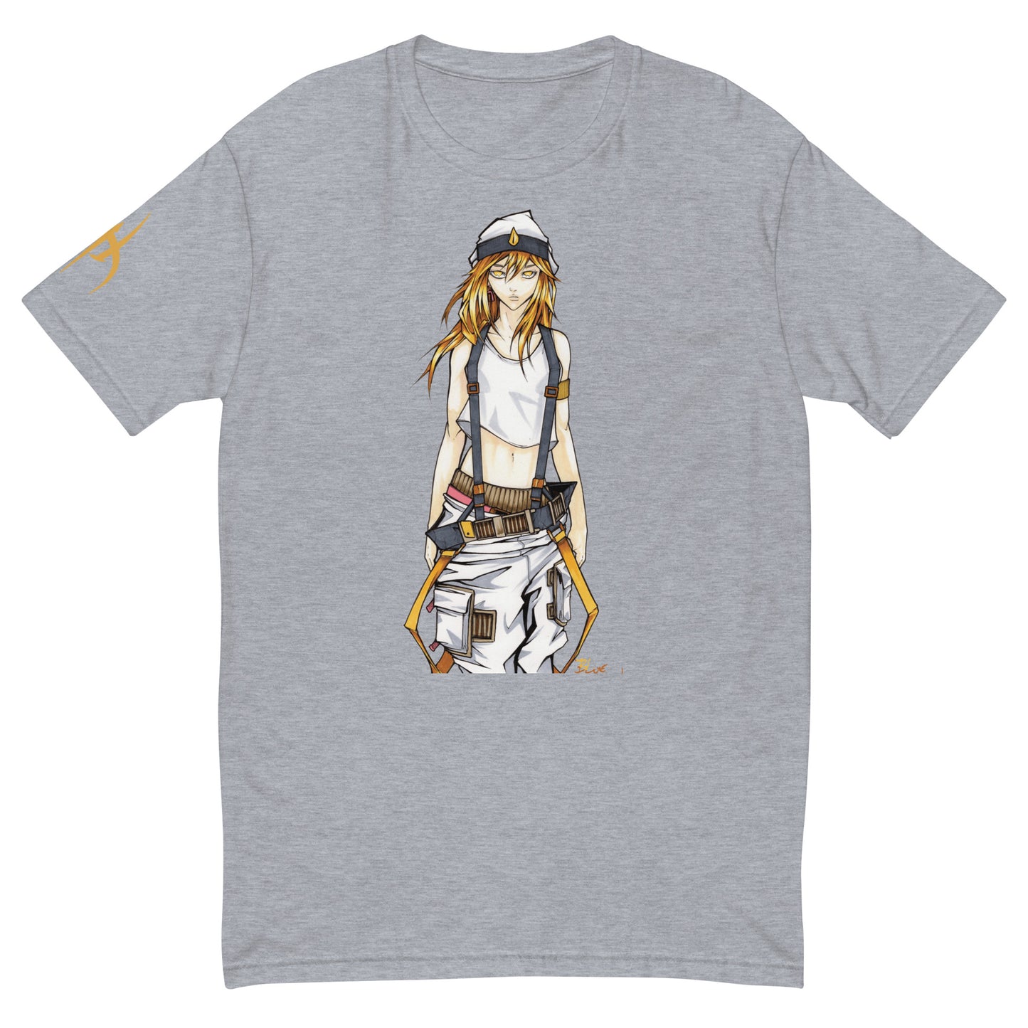 Avatar Unity et Licorne Porcelaine au dos /T-shirt manches courtes