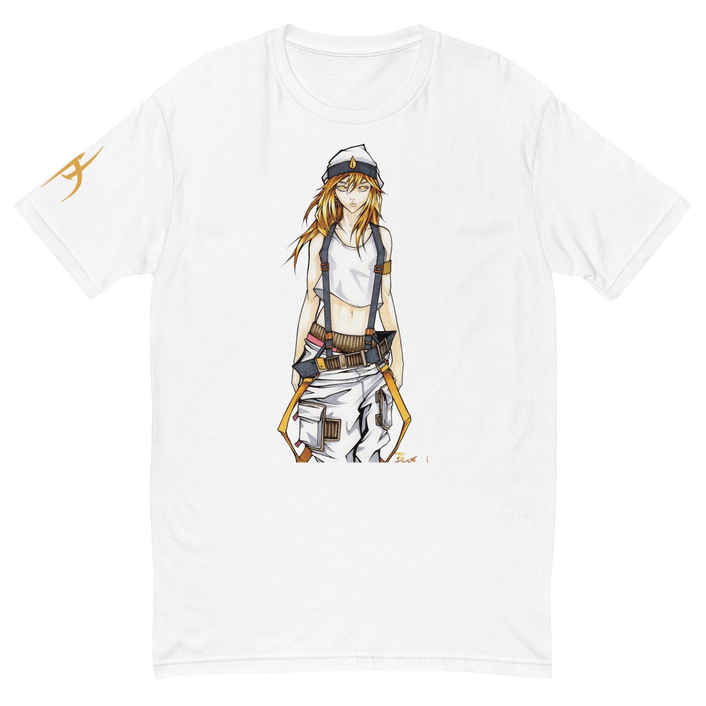 Avatar Unity et Licorne Porcelaine au dos /T-shirt manches courtes