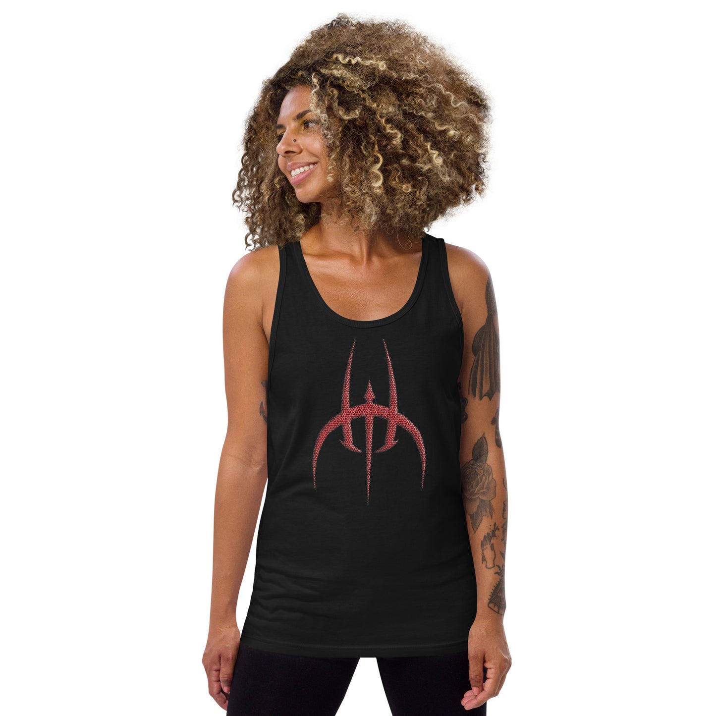 Red Logo Tank Top