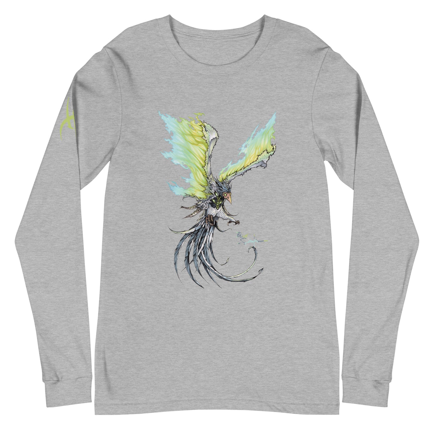 Phoenix Boreal and Avatar Auror on the back /Long sleeve T-Shirt