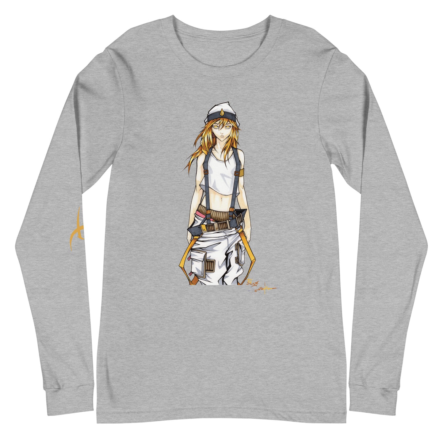 Avatar Unity and the Porcelain Unicorn on the back /Long sleeve t-shirt