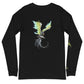 Avatar Auror and the Boreal Phoenix on the back /Long sleeve t-shirt