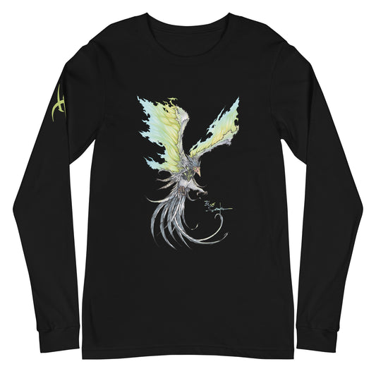 Phoenix Boreal and Avatar Auror on the back /Long sleeve T-Shirt