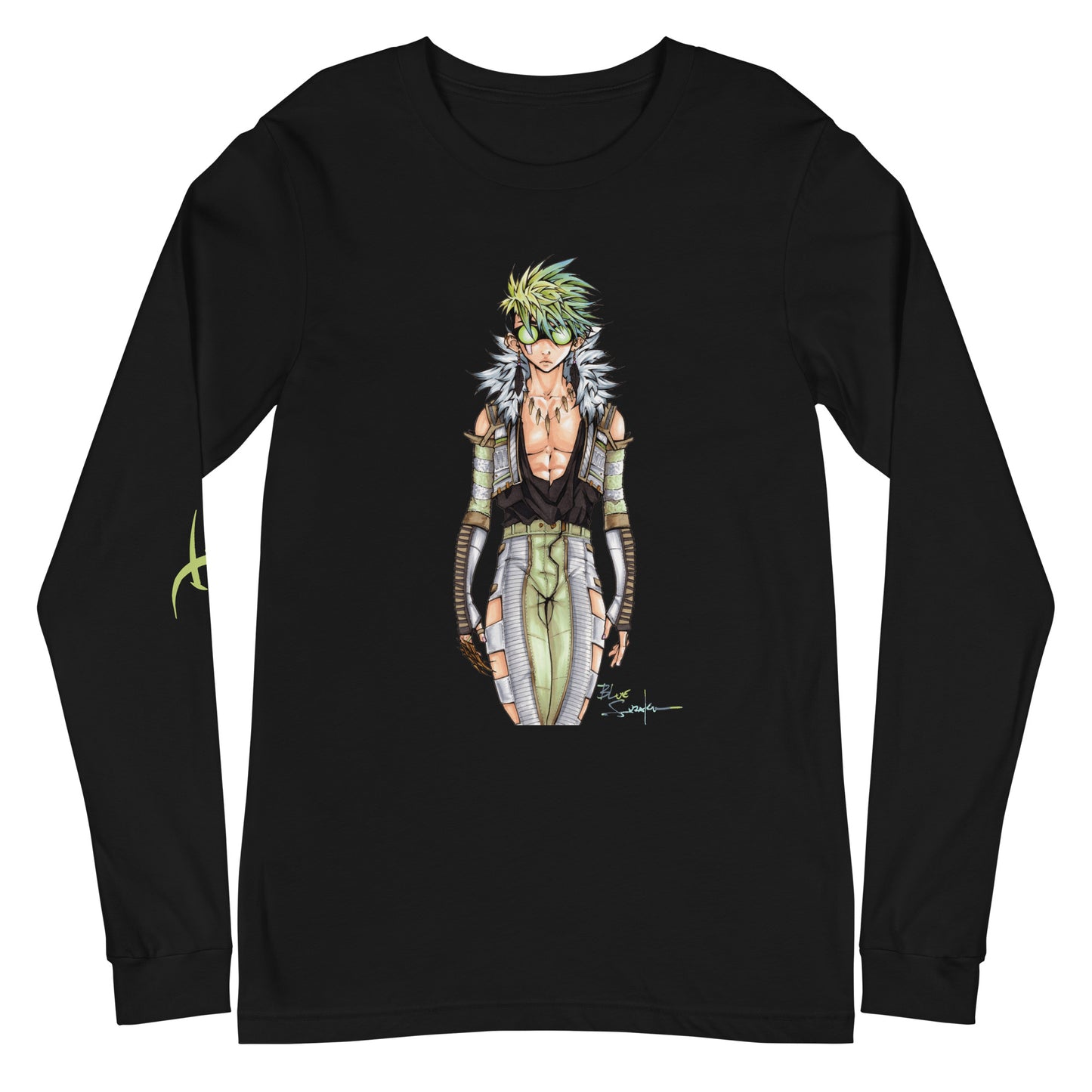 Avatar Auror and the Boreal Phoenix on the back /Long sleeve t-shirt