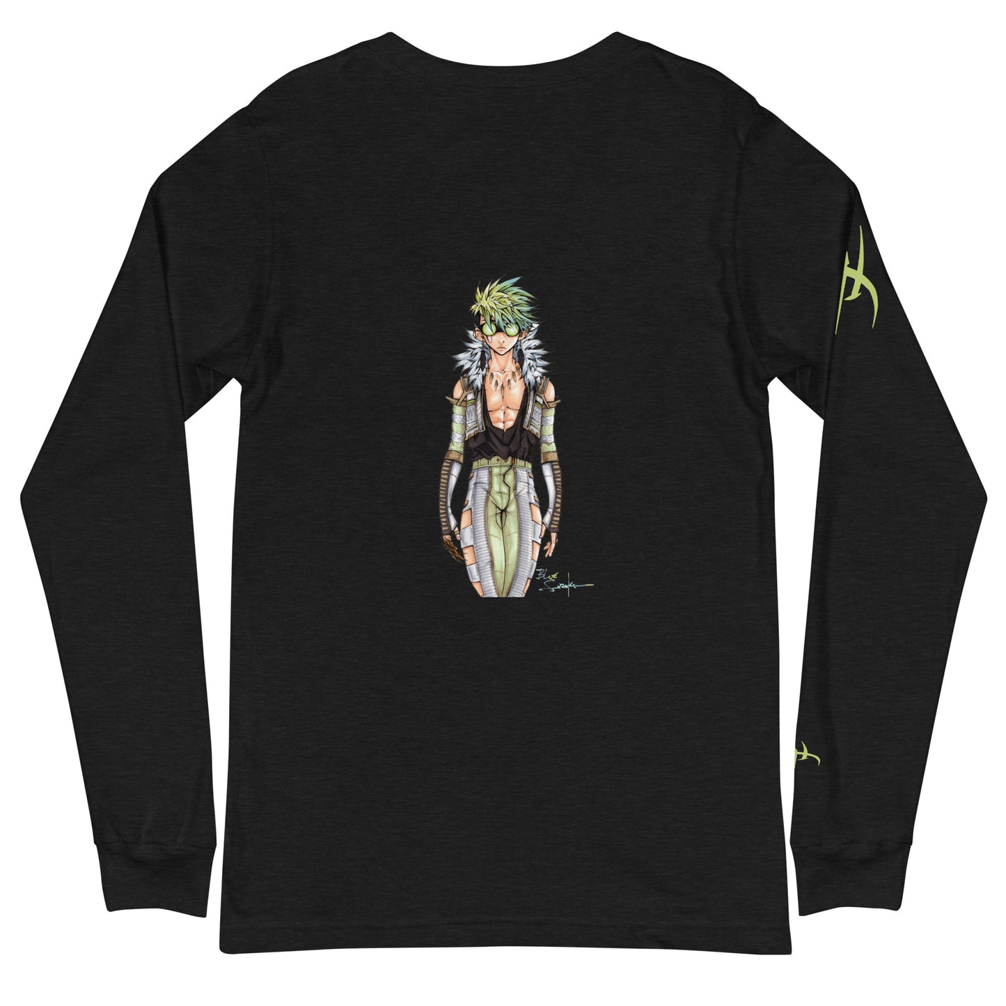 Phoenix Boreal and Avatar Auror on the back /Long sleeve T-Shirt