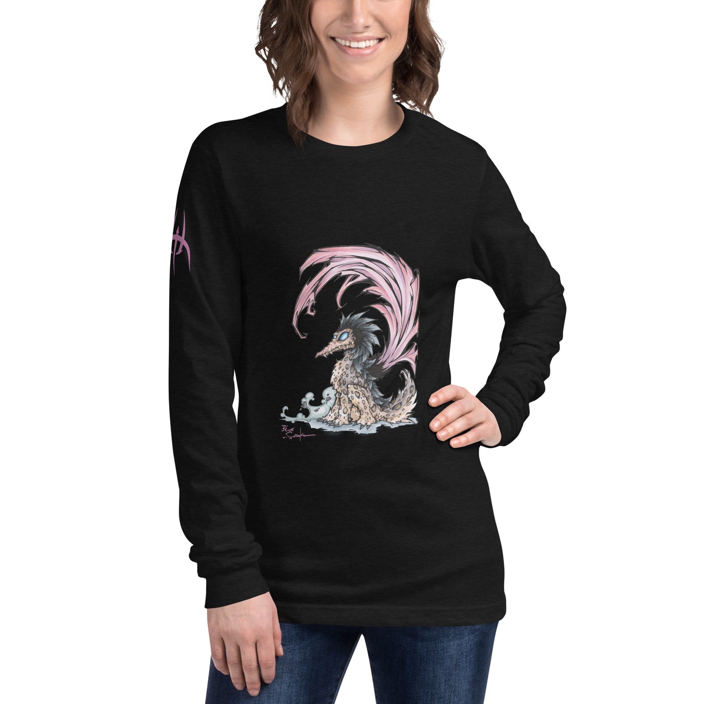 Chibi dragon Danseur des sables /T-Shirt manches longues