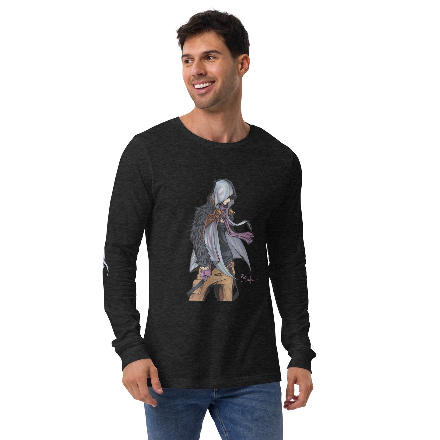 Avatar Shano et le Dragon danseur des sables au dos /T-shirt à manches longues