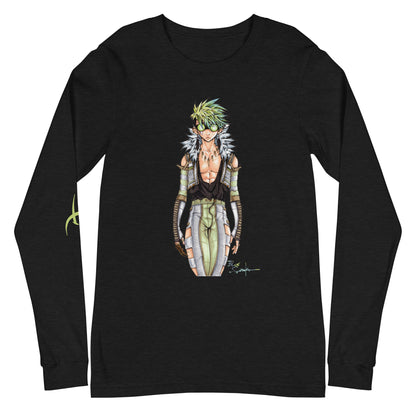 Avatar Auror and the Boreal Phoenix on the back /Long sleeve t-shirt