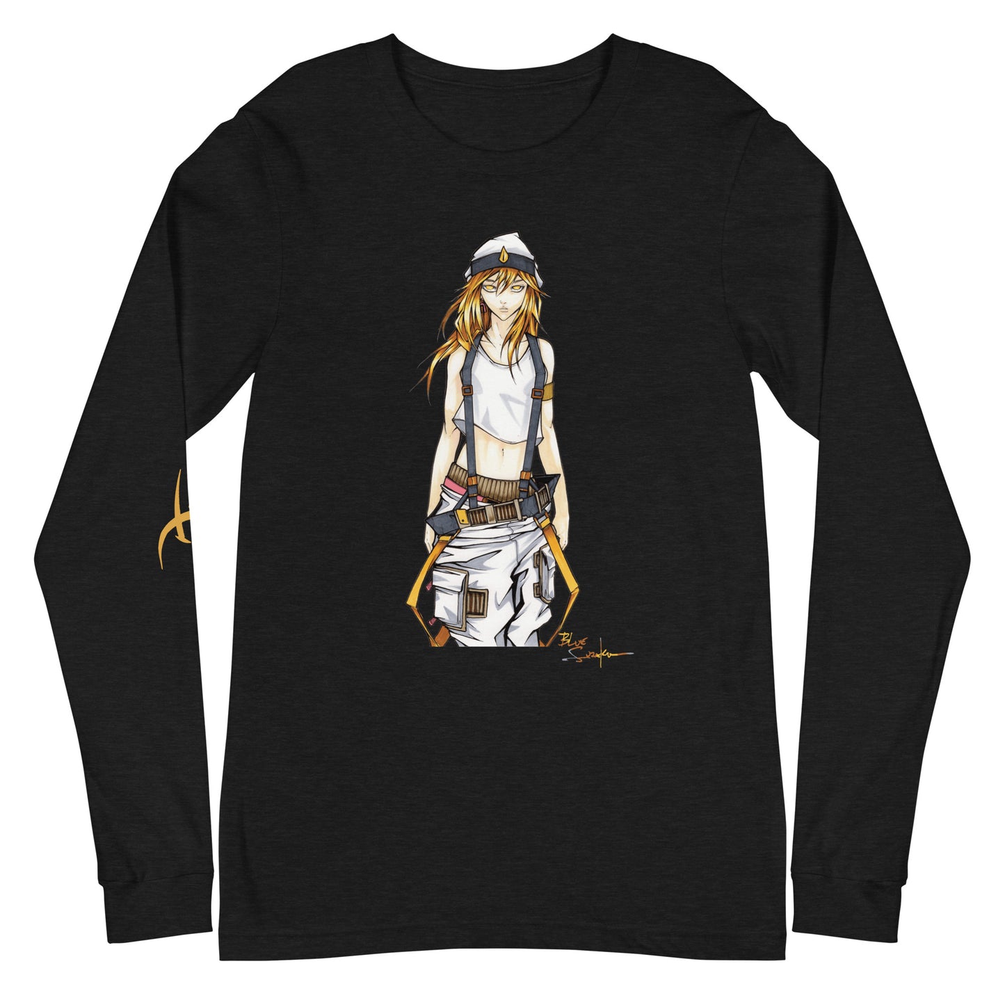 Avatar Unity and the Porcelain Unicorn on the back /Long sleeve t-shirt