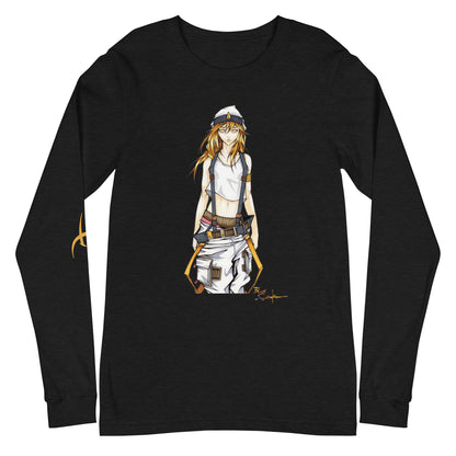 Avatar Unity et la Licorne Porcelaine au dos /T-shirt manches longues