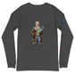 Millennial Dragon and Avatar Thetys on the back /Long sleeve t-shirt