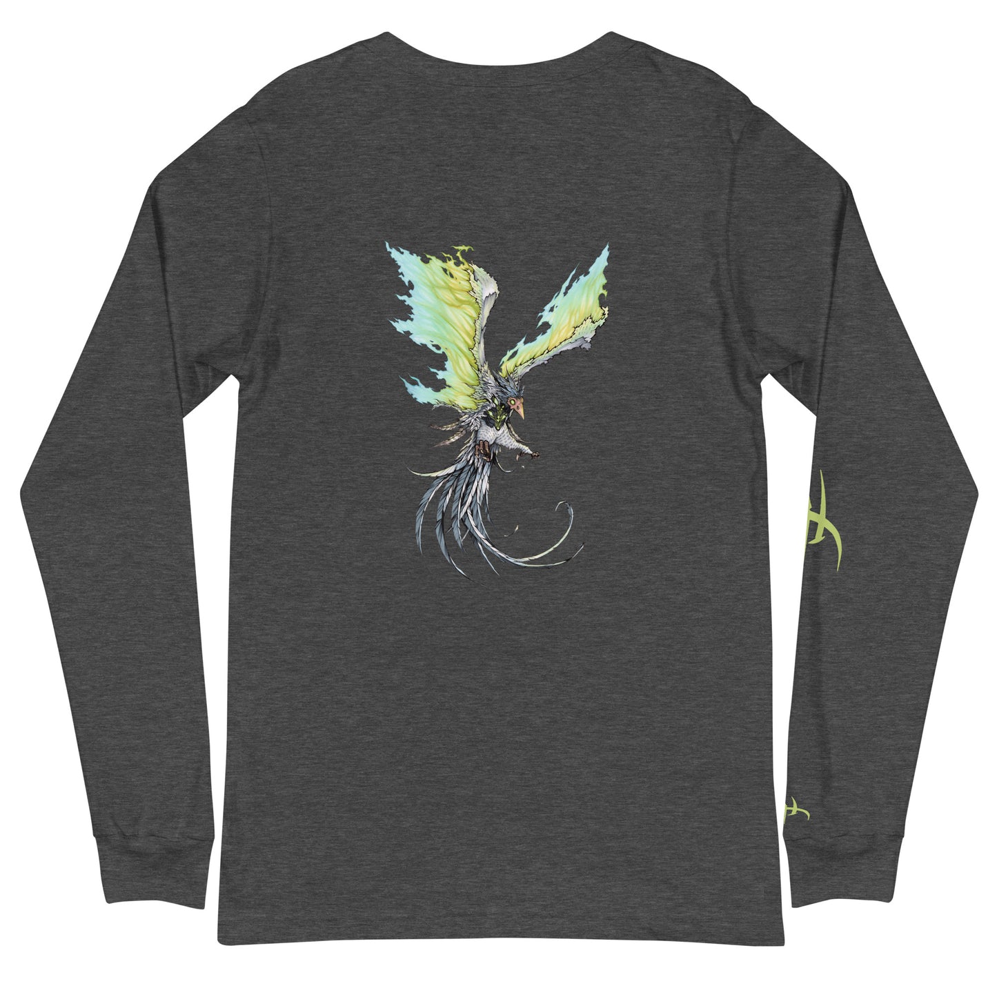 Avatar Auror and the Boreal Phoenix on the back /Long sleeve t-shirt