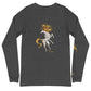 Avatar Unity and the Porcelain Unicorn on the back /Long sleeve t-shirt