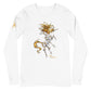 Porcelain Unicorn and Avatar Unity on the back /Long sleeve t-shirt