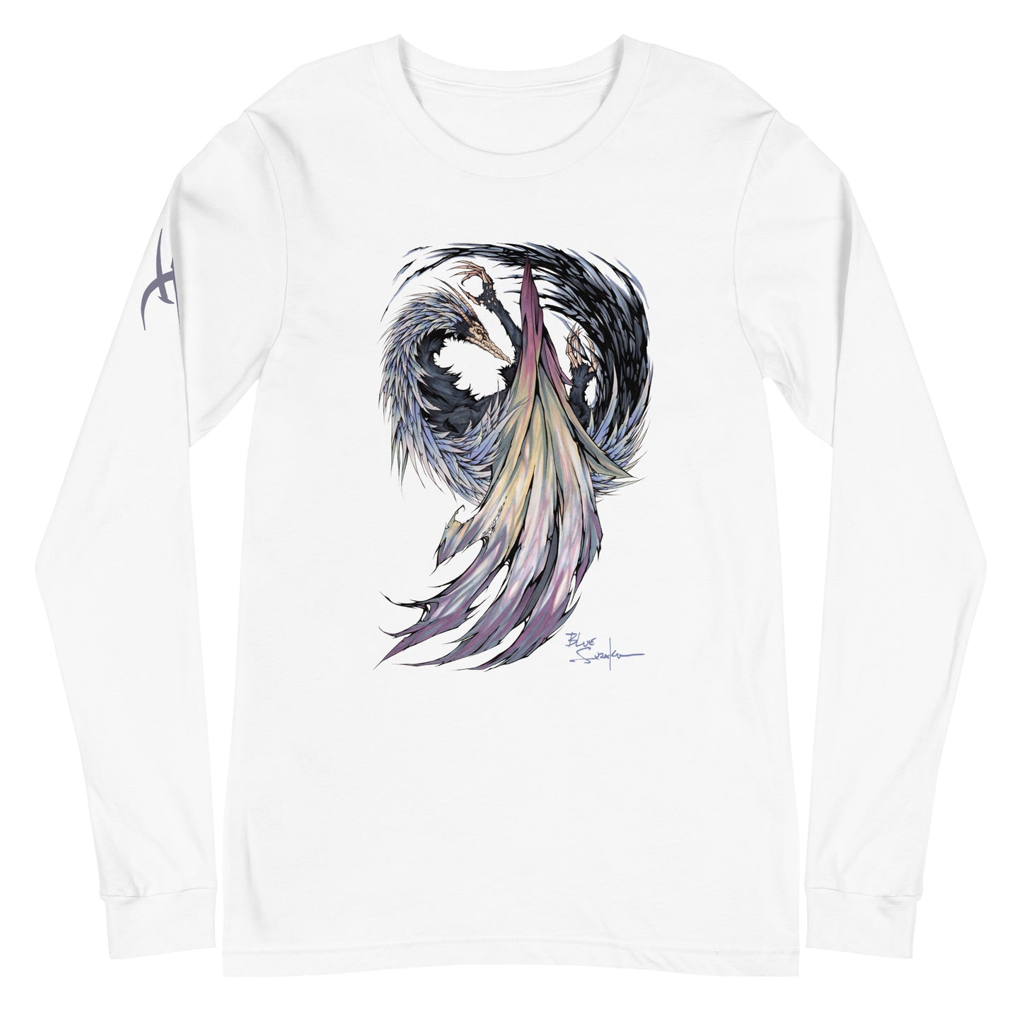 Sand Dancer Dragon and Avatar Shano on the back /Long sleeve t-shirt