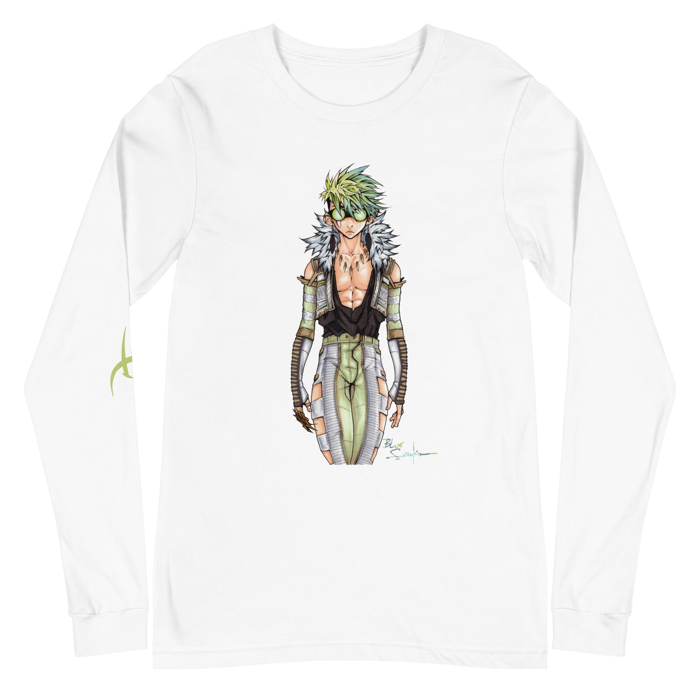 Avatar Auror and the Boreal Phoenix on the back /Long sleeve t-shirt