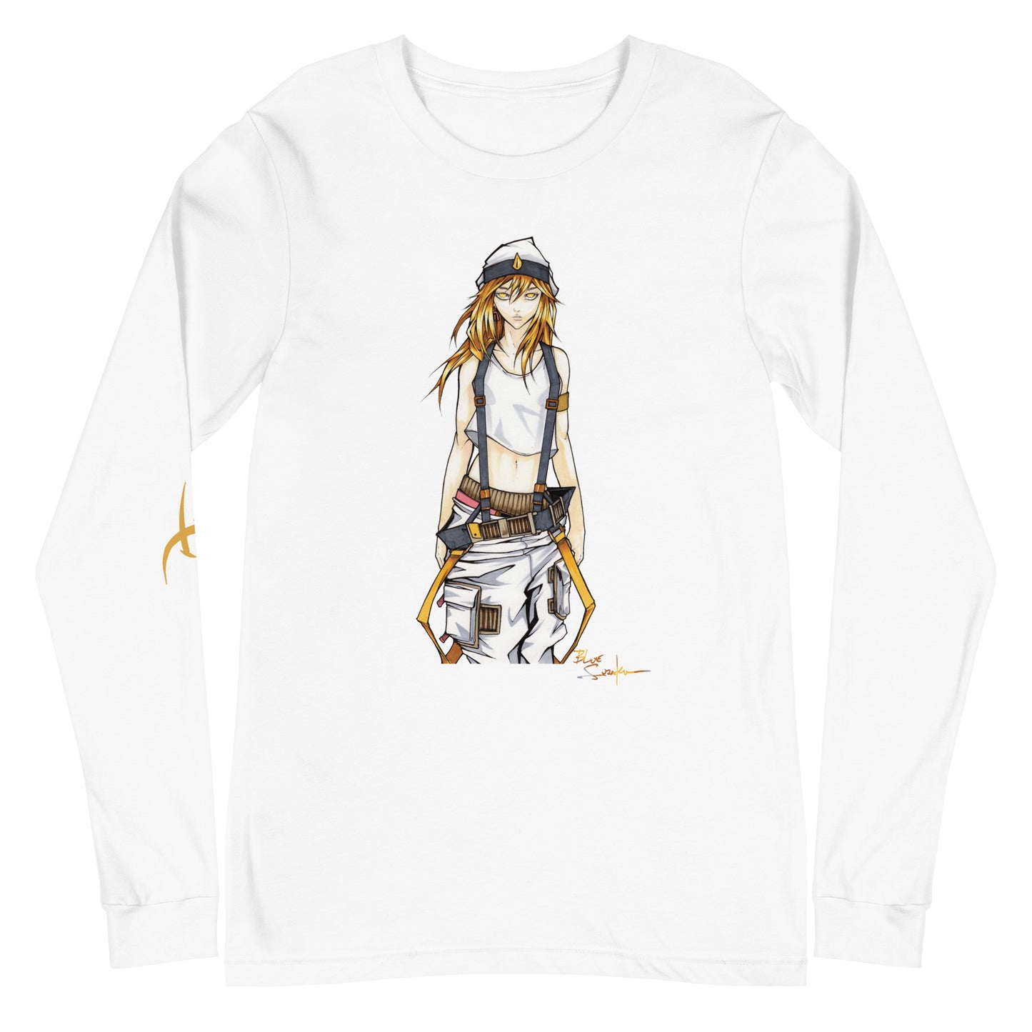 Avatar Unity and the Porcelain Unicorn on the back /Long sleeve t-shirt